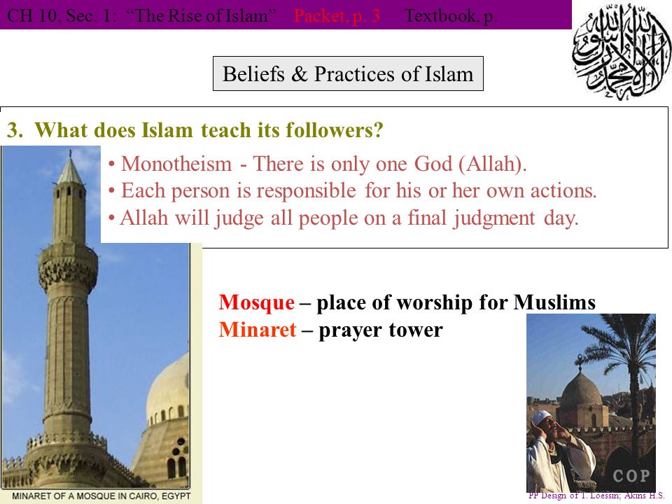 ISLAM TODAY’S OBJECTIVES: - ppt video online download