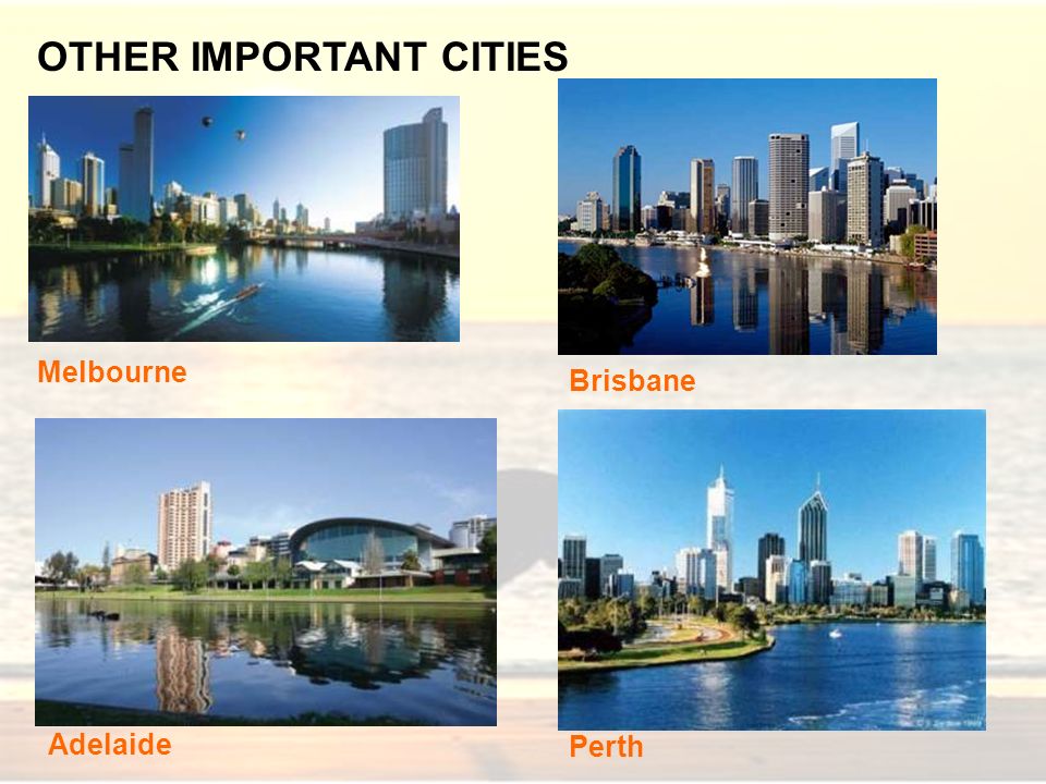 OTHER IMPORTANT CITIES