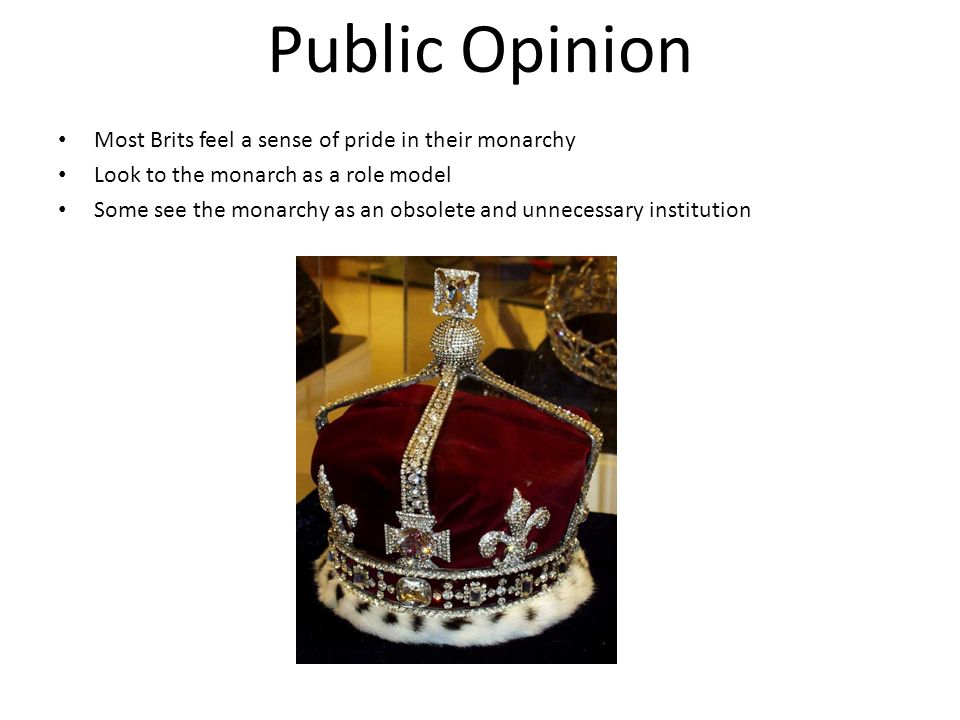 British Monarchy and its influence upon governmental institutions