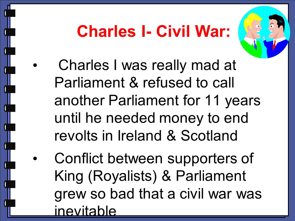 Charles I- Civil War: