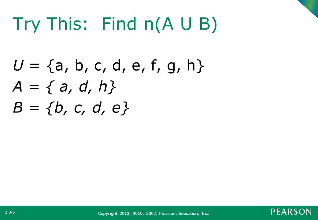 Section 2 3b Venn Diagrams And Set Operations Ppt Video Online Download