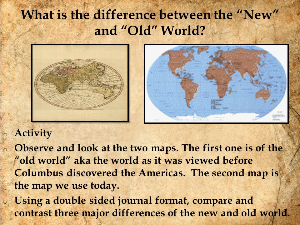 The Old World vs. New World, History & Reasons for Exploration - Video & Lesson Transcript