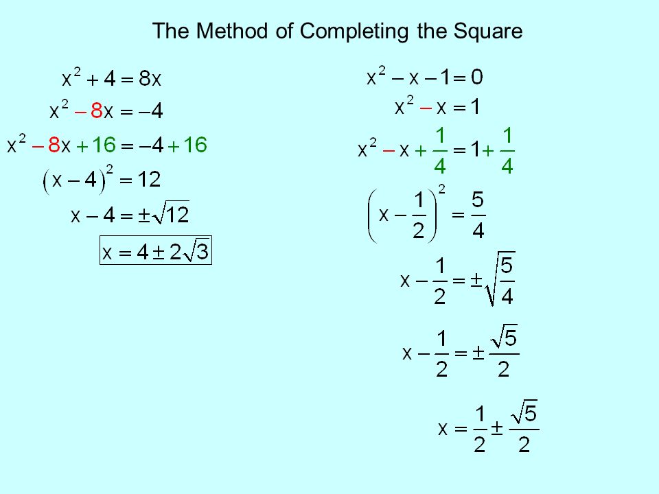 Section 1.4 – Quadratic Equations - ppt video online download