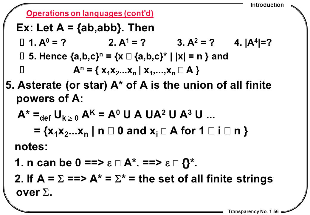 Formal Language And Automata Theory Ppt Download