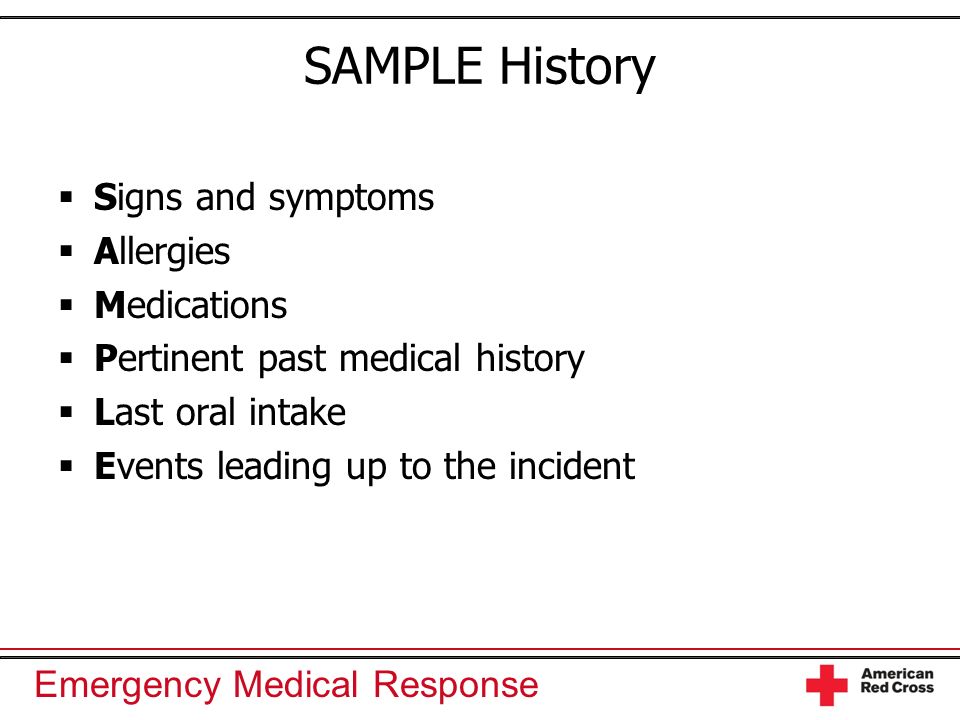History Taking and Secondary Assessment - ppt video online 