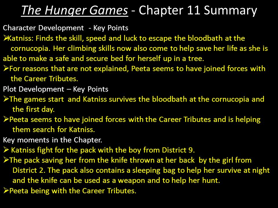 The Hunger Games, Explained