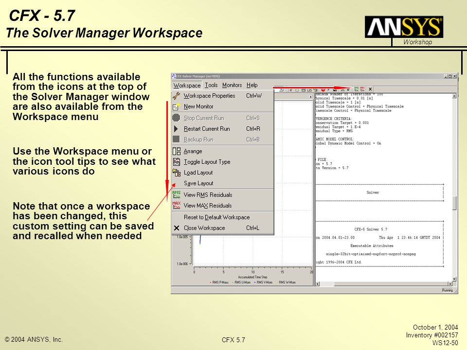 cfx manager arrange