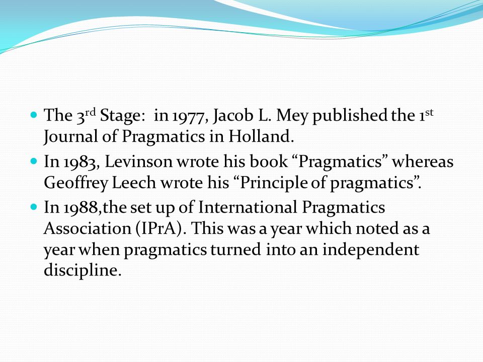 levinson pragmatics 1983 levinson pragmatics 1983