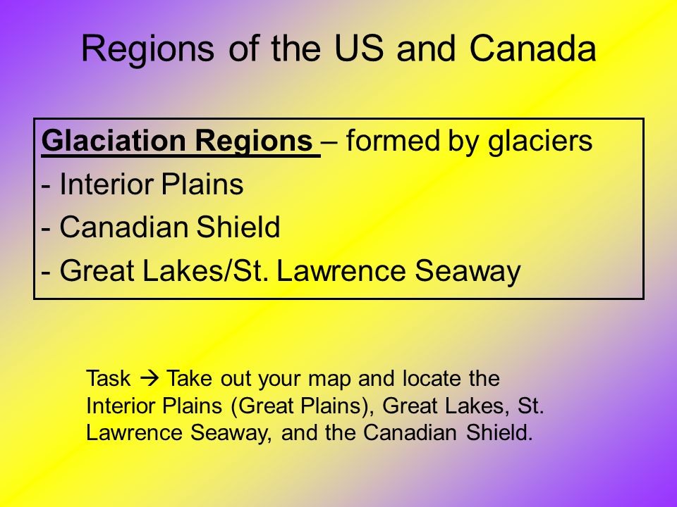 Regions Of The Us And Canada Ppt Video Online Download