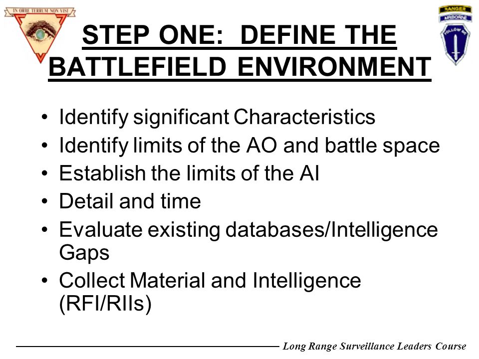 PPT PACKEX 2014 Intelligence Preparation Of The Battlespace, 52% OFF