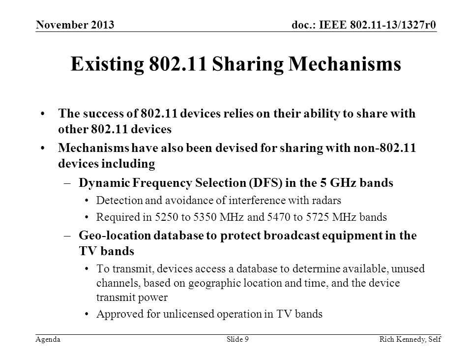 Existing Sharing Mechanisms