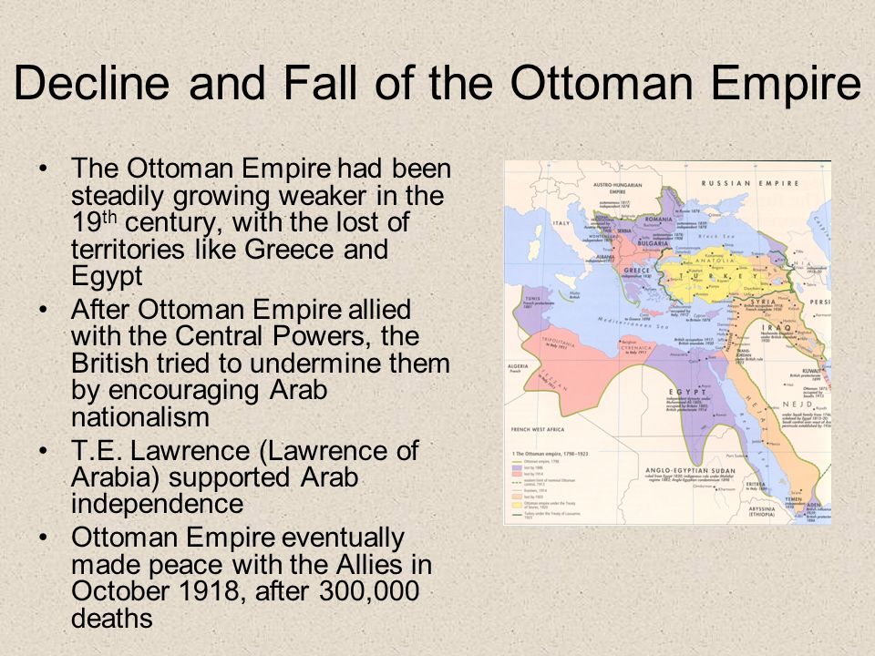 The Rise of Nationalism and the Collapse of the Ottoman Empire