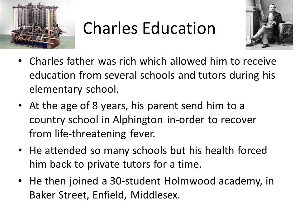 charles babbage parents
