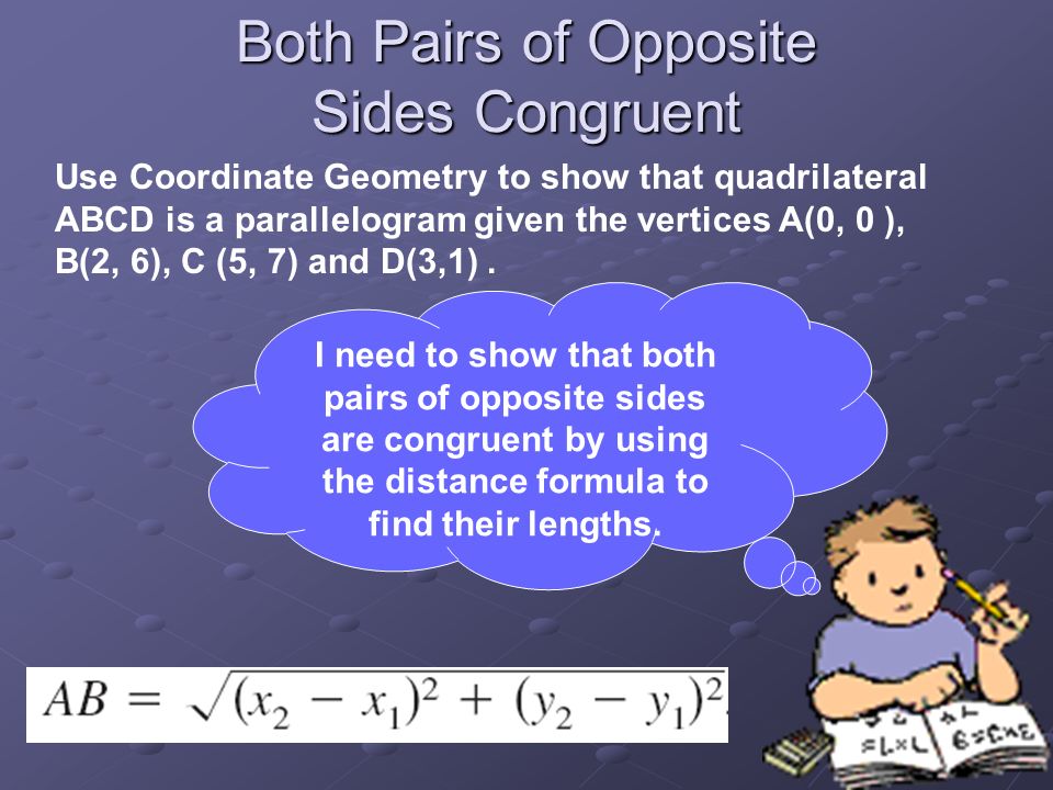 Both Pairs of Opposite Sides Congruent