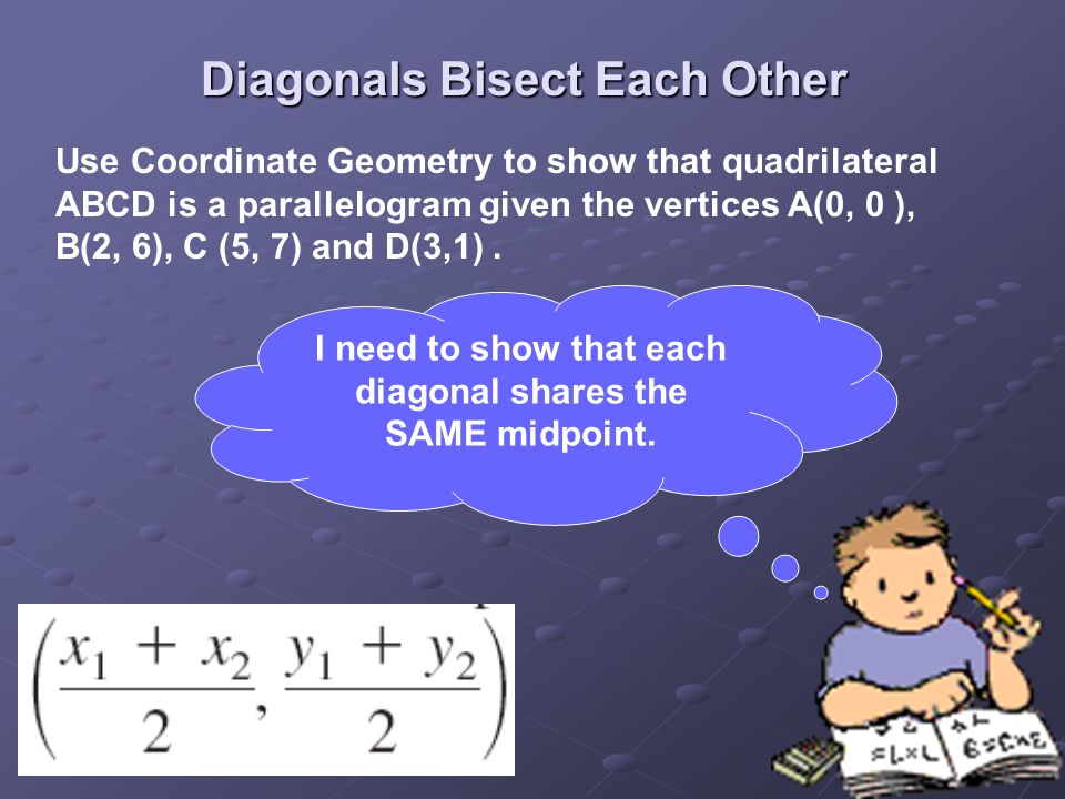 Diagonals Bisect Each Other