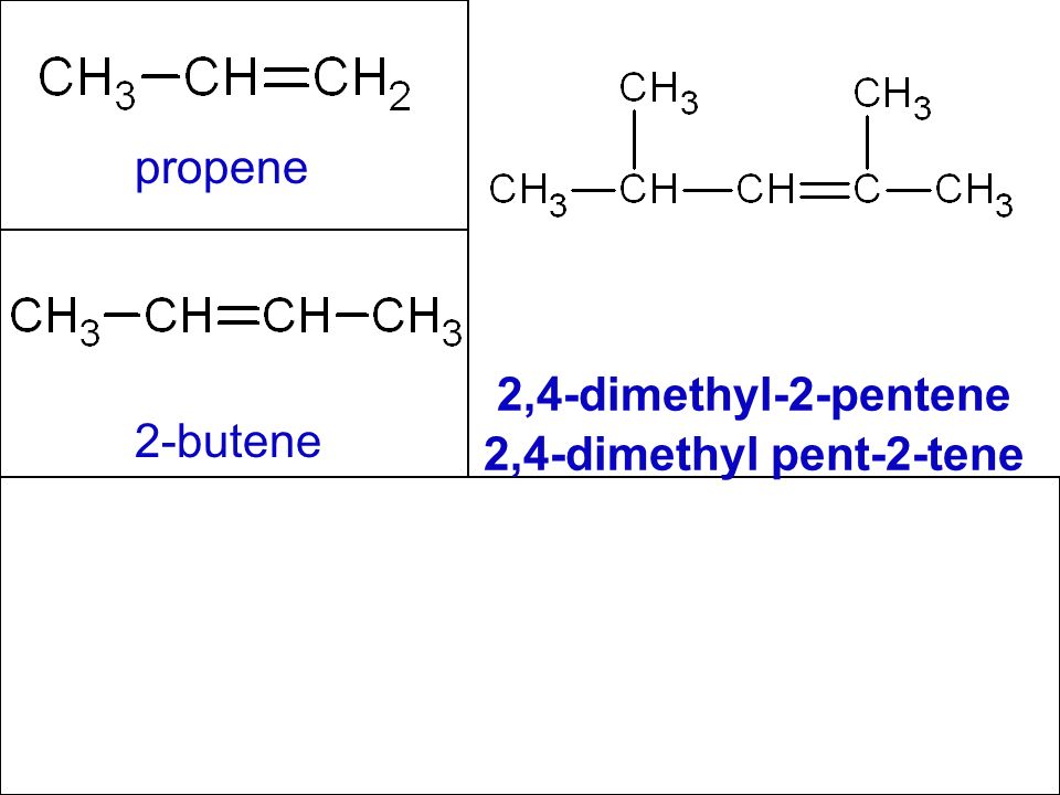 2,4-dimethyl-2-pentene. 