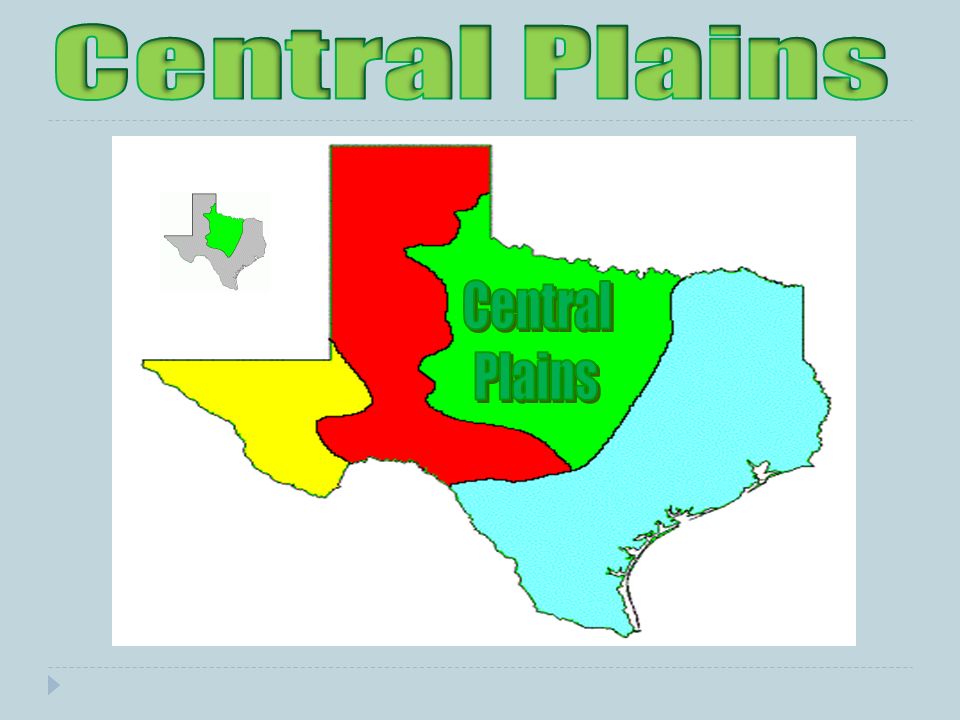 central plains and great plains