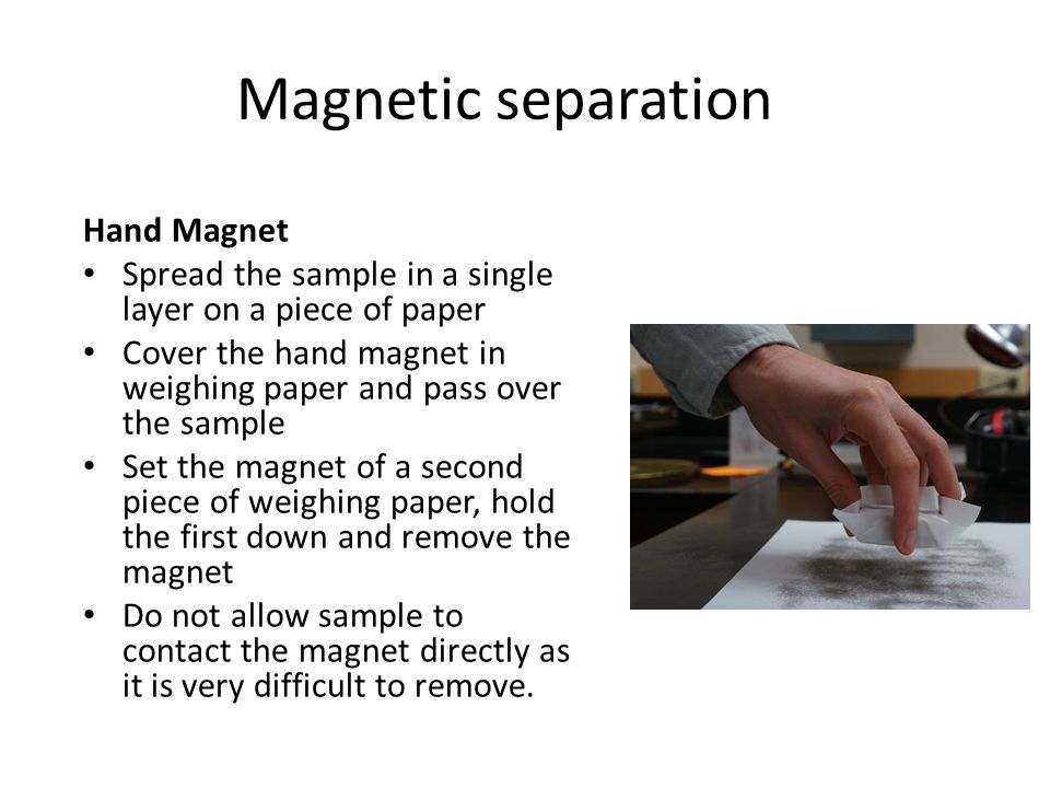 Magnetic separation. - ppt video online download
