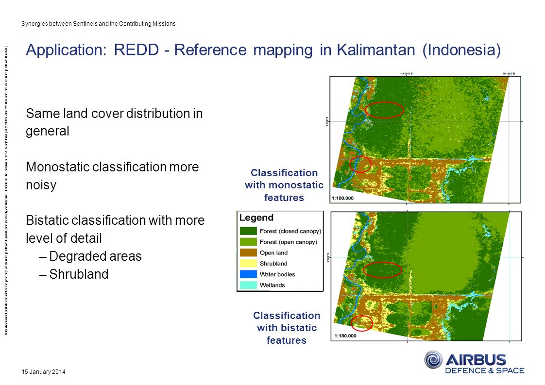 Application: REDD - Reference mapping in Kalimantan (Indonesia)