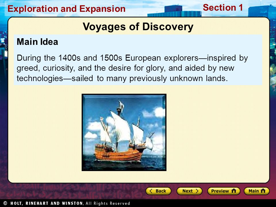 great voyages of discovery