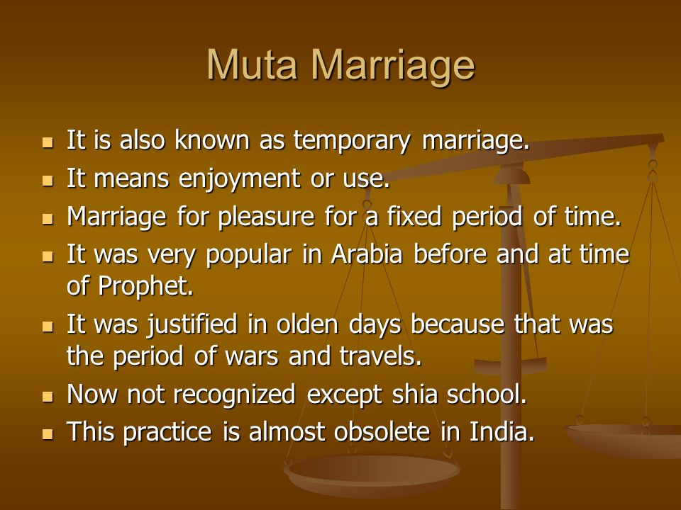 temporary marriage in islam