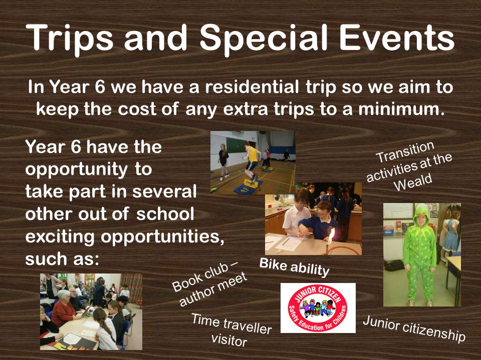 Trips and Special Events