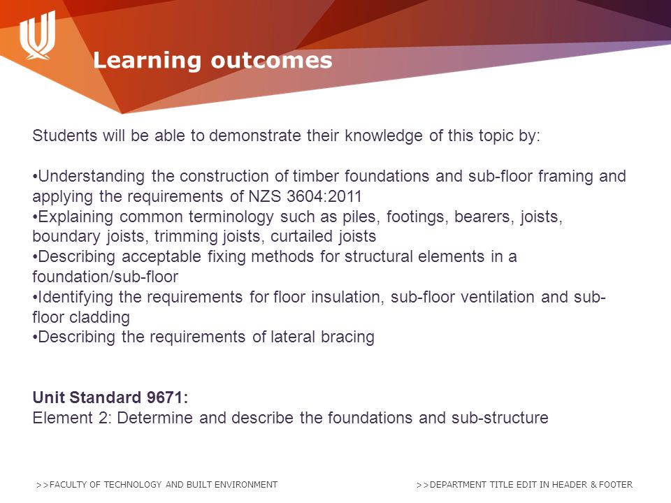 Topic 11 Timber Subfloor Advanced Ppt Video Online Download