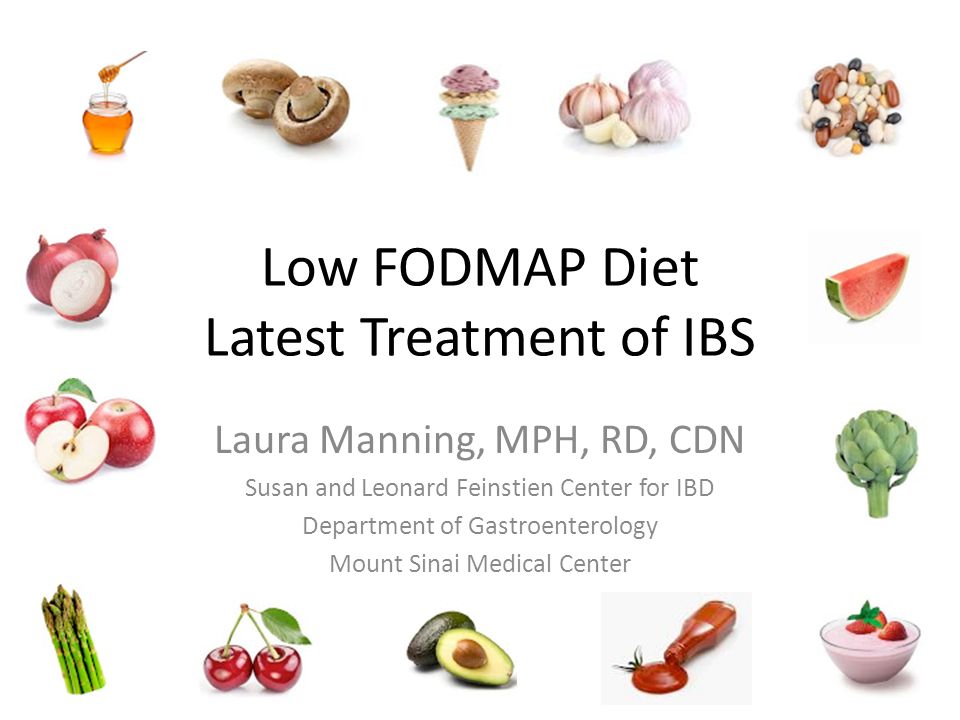 internist and fodmap diet