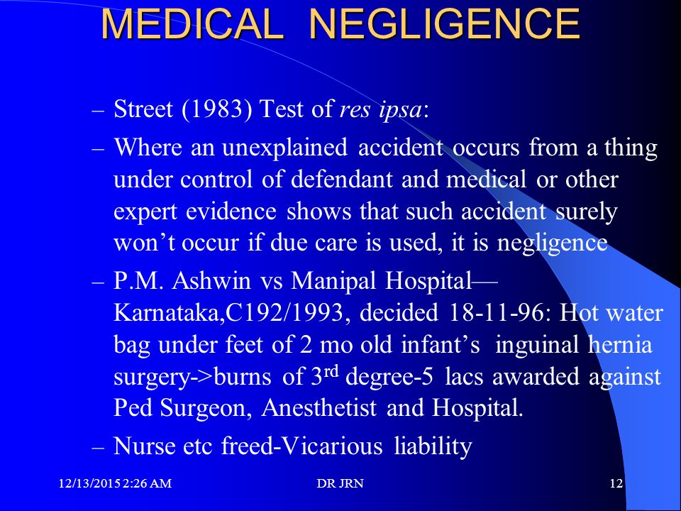 Pediatrician Medical Negligence Ppt Video Online Download