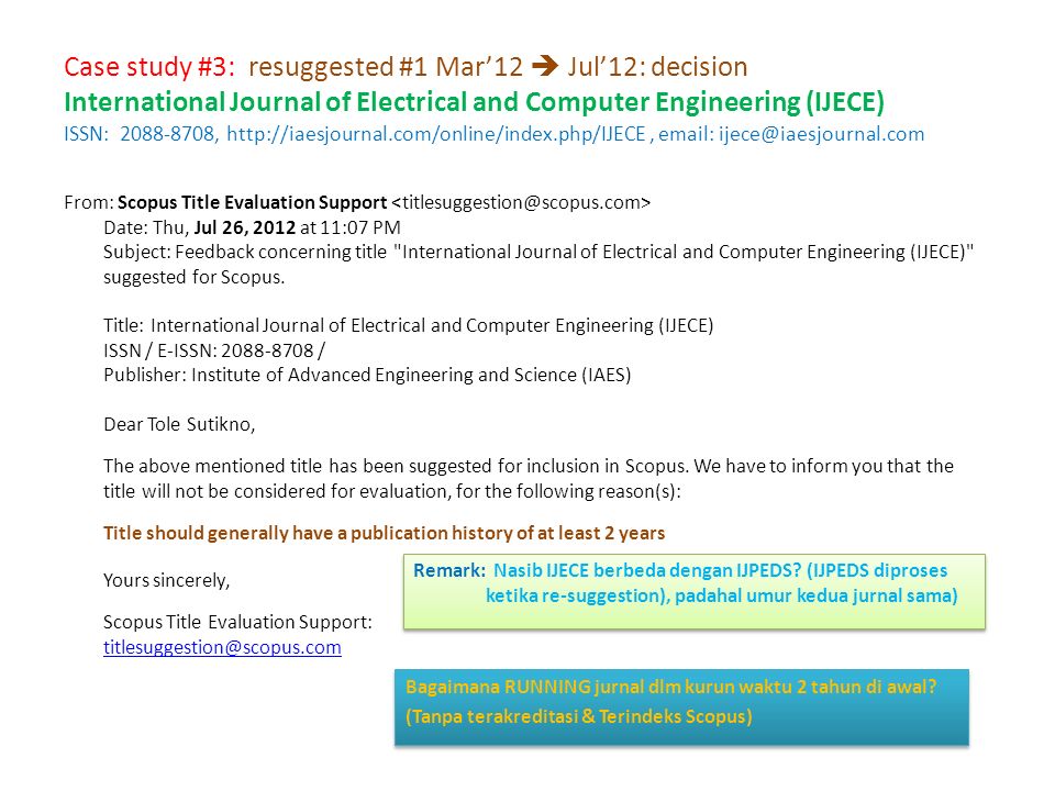 Editor Amp Principle Contact Of Three Scopus Indexed Journals