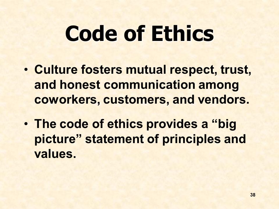 12 topic. Codes of Ethics in Hotel. Trust and respect. Honesty and accuracy in code of Ethics.