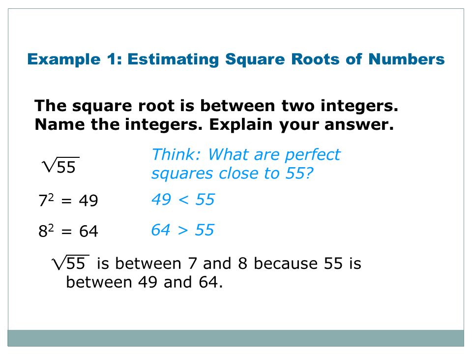 solving square root problems
