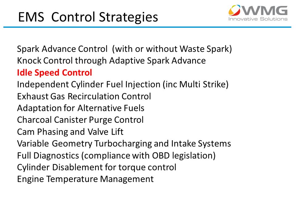 Прокс em-contr. Controlling Strategy.