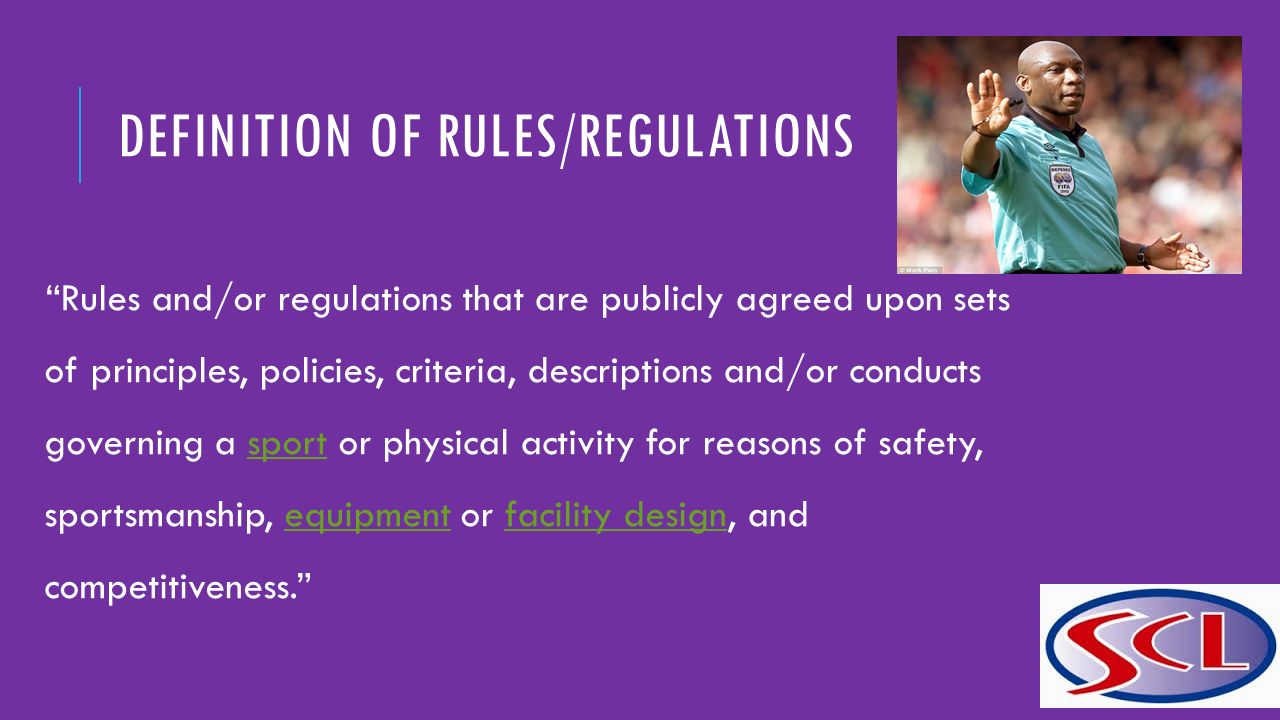 Unit 22: Rules, Regulations & Officiating in Sport - ppt video online  download