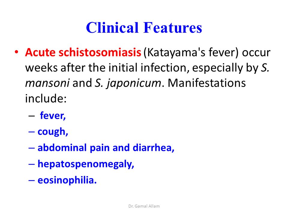 Schistosomiasis of the liver. Schistosomiasis of the liver, Schistosomiasis of the liver