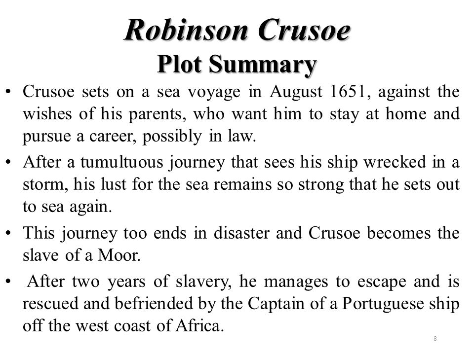 short book review of robinson crusoe