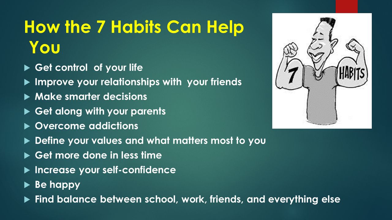 How the 7 Habits Can Help You