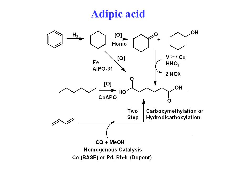cyclohexanone to adipic acid