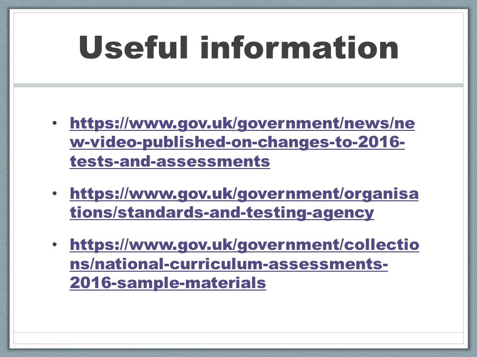 Useful information   w-video-published-on-changes-to tests-and-assessments.