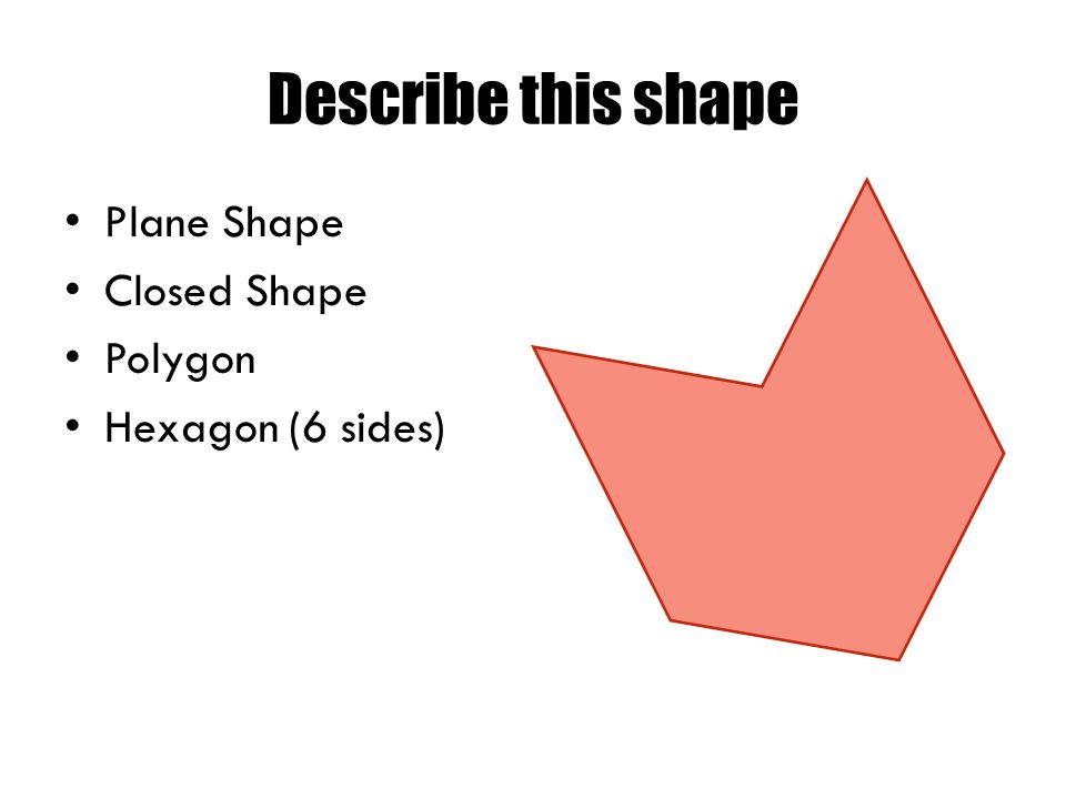 Describe Plane Shapes And Identify Polygons Ppt Video Online
