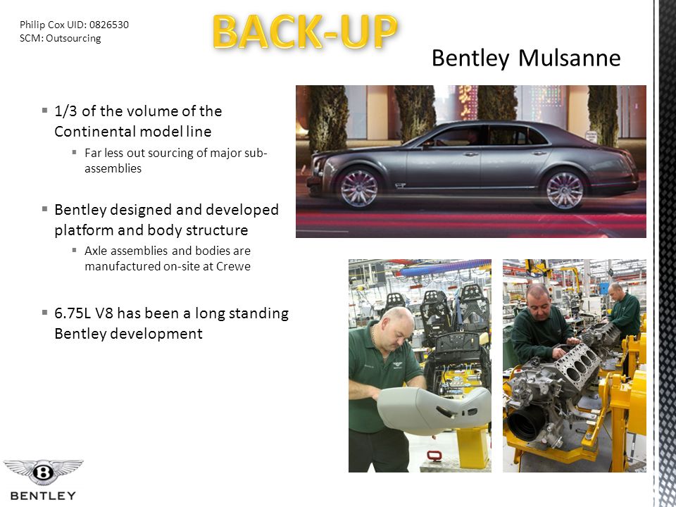 BACK-UP Bentley Mulsanne