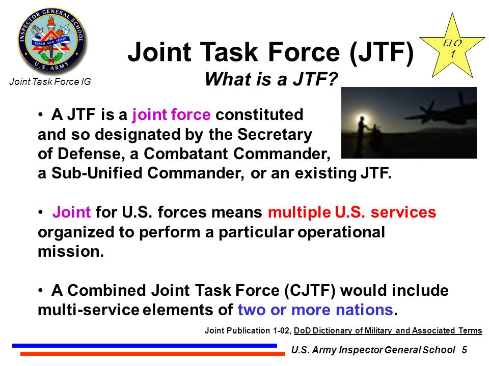 The Joint Task Force Inspector General Ppt Video Online Download