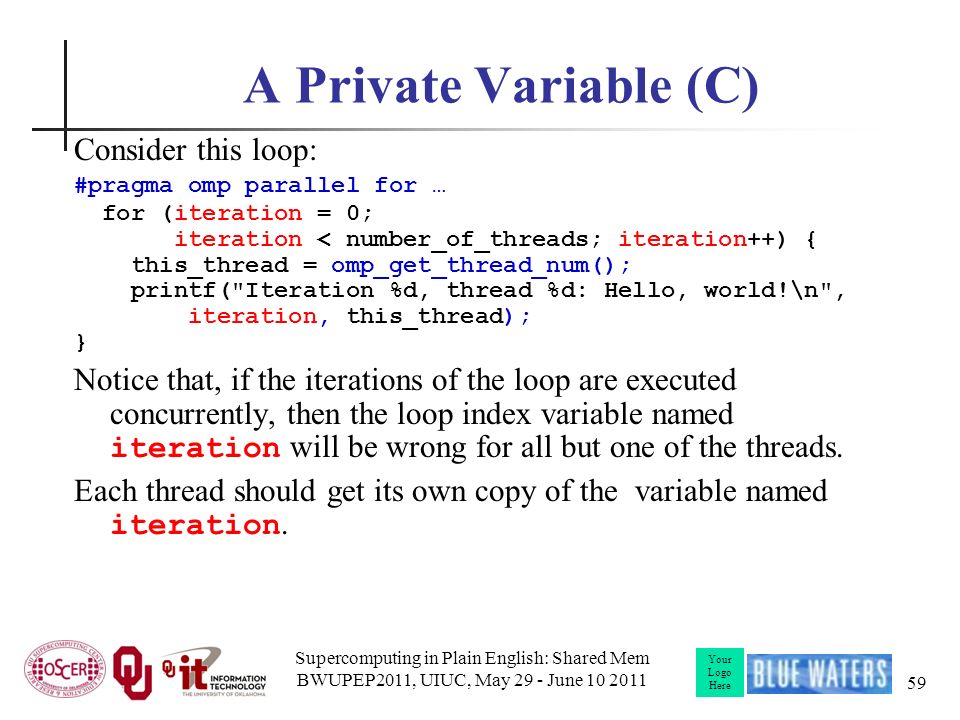 Supercomputing in Plain English Shared Memory Multithreading - ppt download