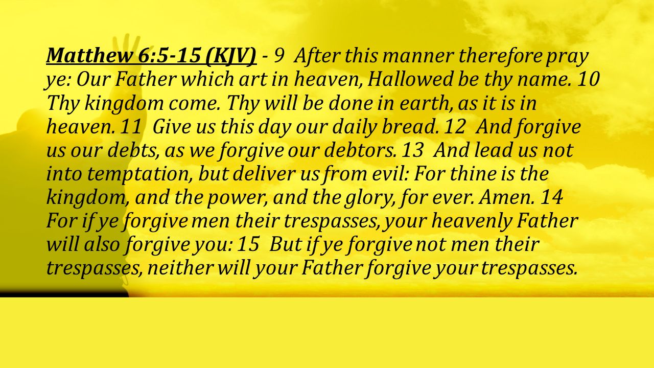 The Lord S Pattern Of Prayer Ppt Video Online Download The Lord S Pattern Of Prayer Ppt Video Online Download