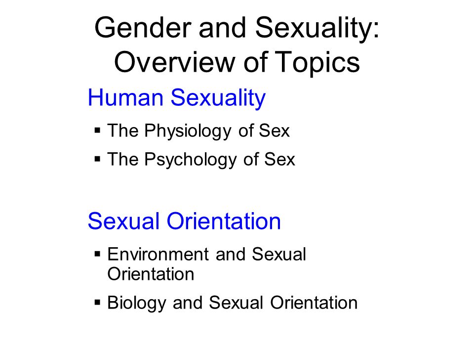 human sex topics