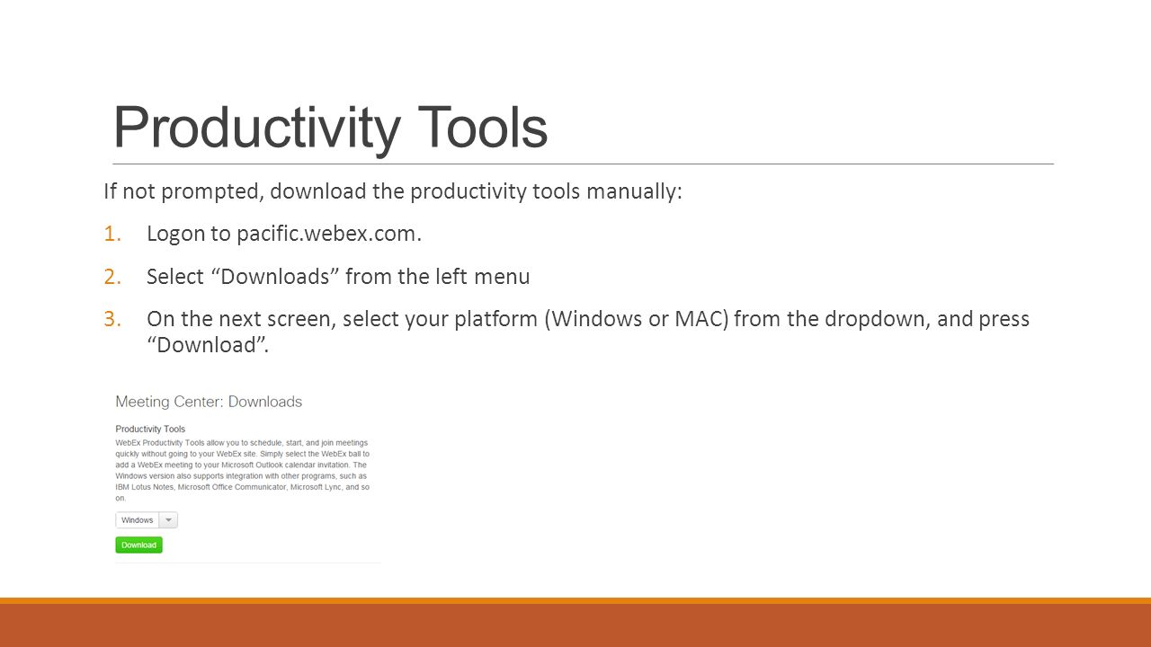 webex productivity tools mac download webex productivity tools mac download