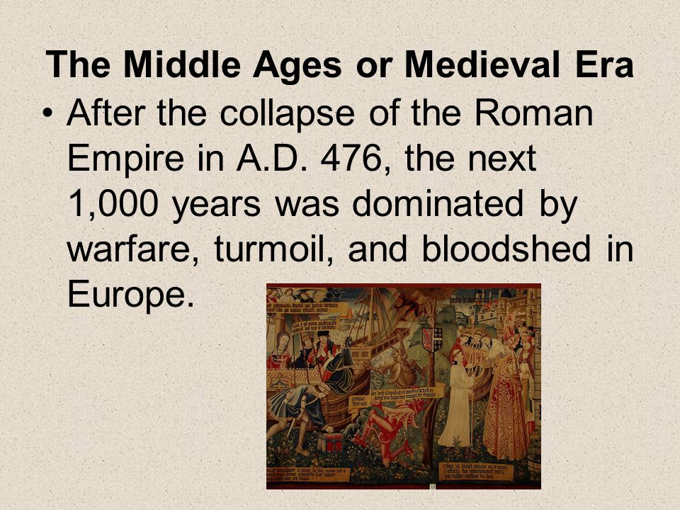 Chapter 11 Section 3 The Middle Ages and Renaissance - ppt download