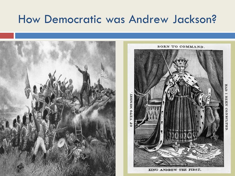How Democratic was Andrew Jackson