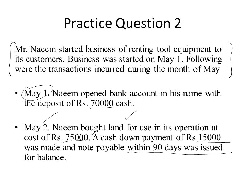 Practice Question 2