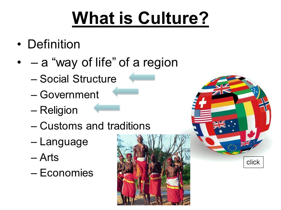 world culture definition